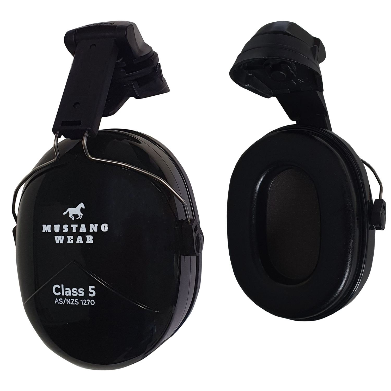 Mustang Wear Class 5 Deluxe Helmet Cap Earmuff