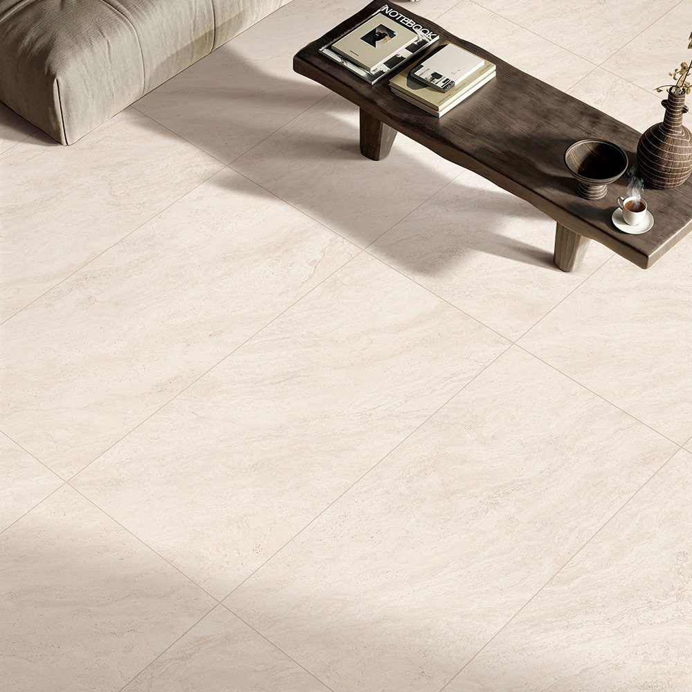 A stone tile, Ivory in color to suit Bathroom, Kitchen/Laundry, Living, Outdoor, Splashbacks