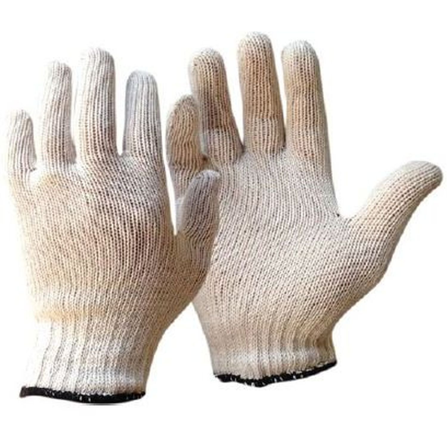 Cotton Gloves White 250mm Cuff 500g Ctn 240