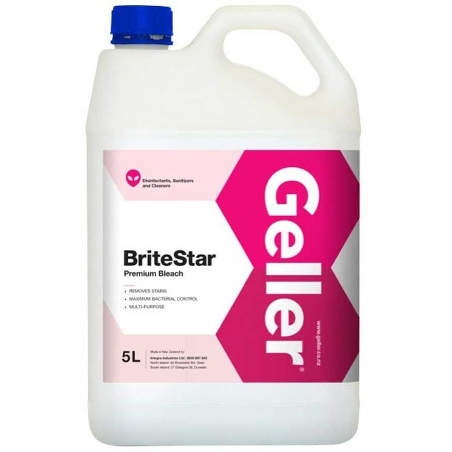 Geller Britestar Liquid Bleach 5L