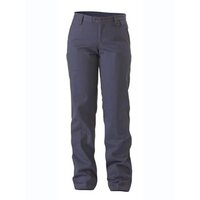 Bisley Women's Cotton Flat Front Work Pant 310gsm