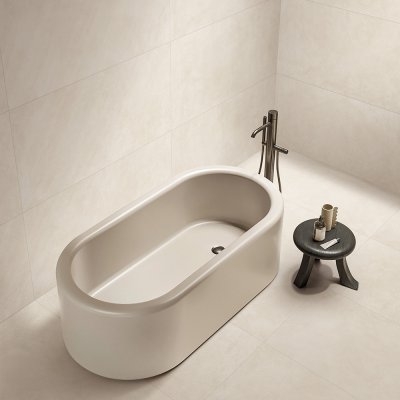 A matt stone tile, Beige in colour to suit Bathroom, Kitchen/Laundry, Living