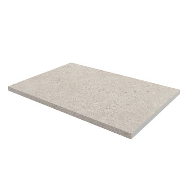 Amalfi Argento  40X60 20mm Bullnose-Pencil Edge