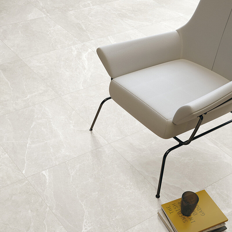 Living Room Tiles Capri Salt Range