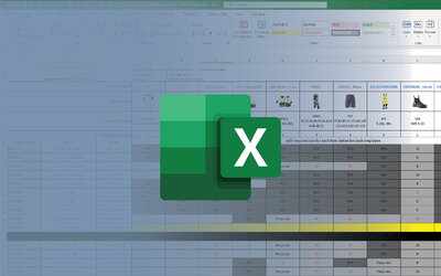 Free Excel Template To Manage Employee Uniform & Safety Gear
