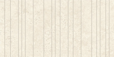 MarvelTravertine White Cross chisselled Urban Grid 29.5x60