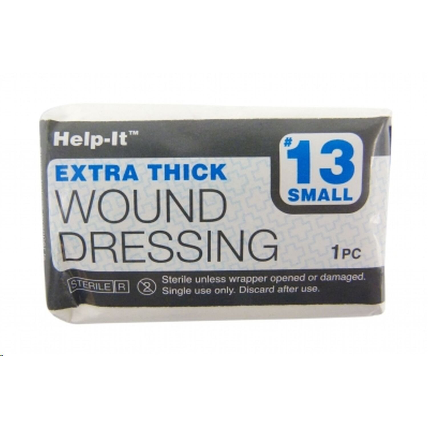 No. 13 Wound Dressing with Pad Size 7.5cm x 10cm