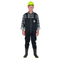 5mm Neopreme Std Chest Wader C/W Bata Safety Boots
