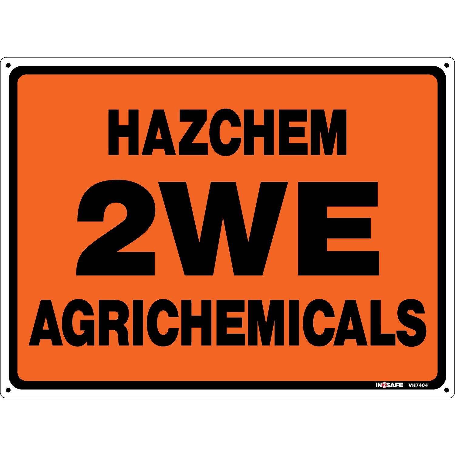 HAZCHEM 2WE Agrichemicals ( HAS013 )