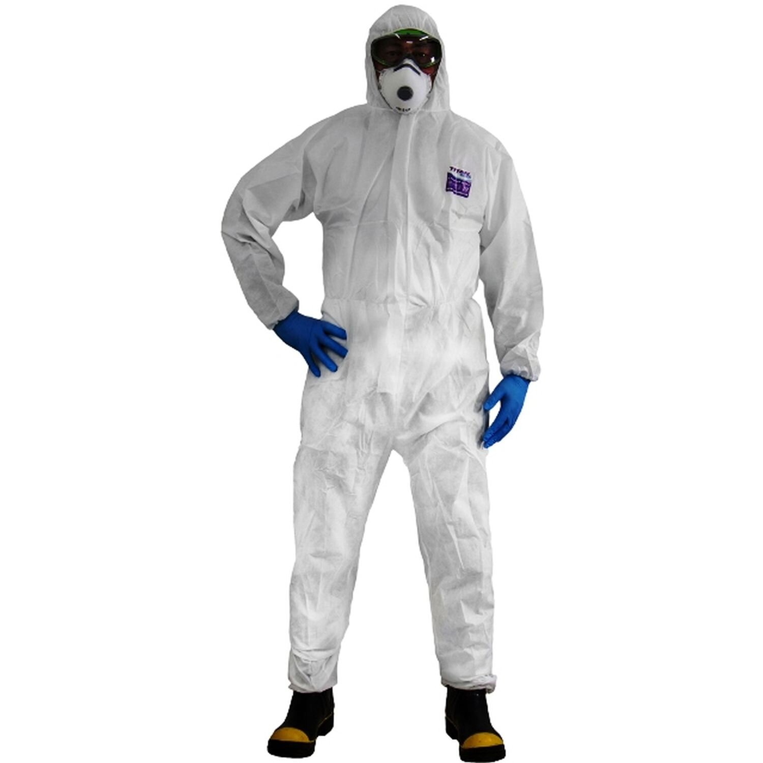 Titan 340 CE Type 5,6 CAT III SMS Disposable Coverall