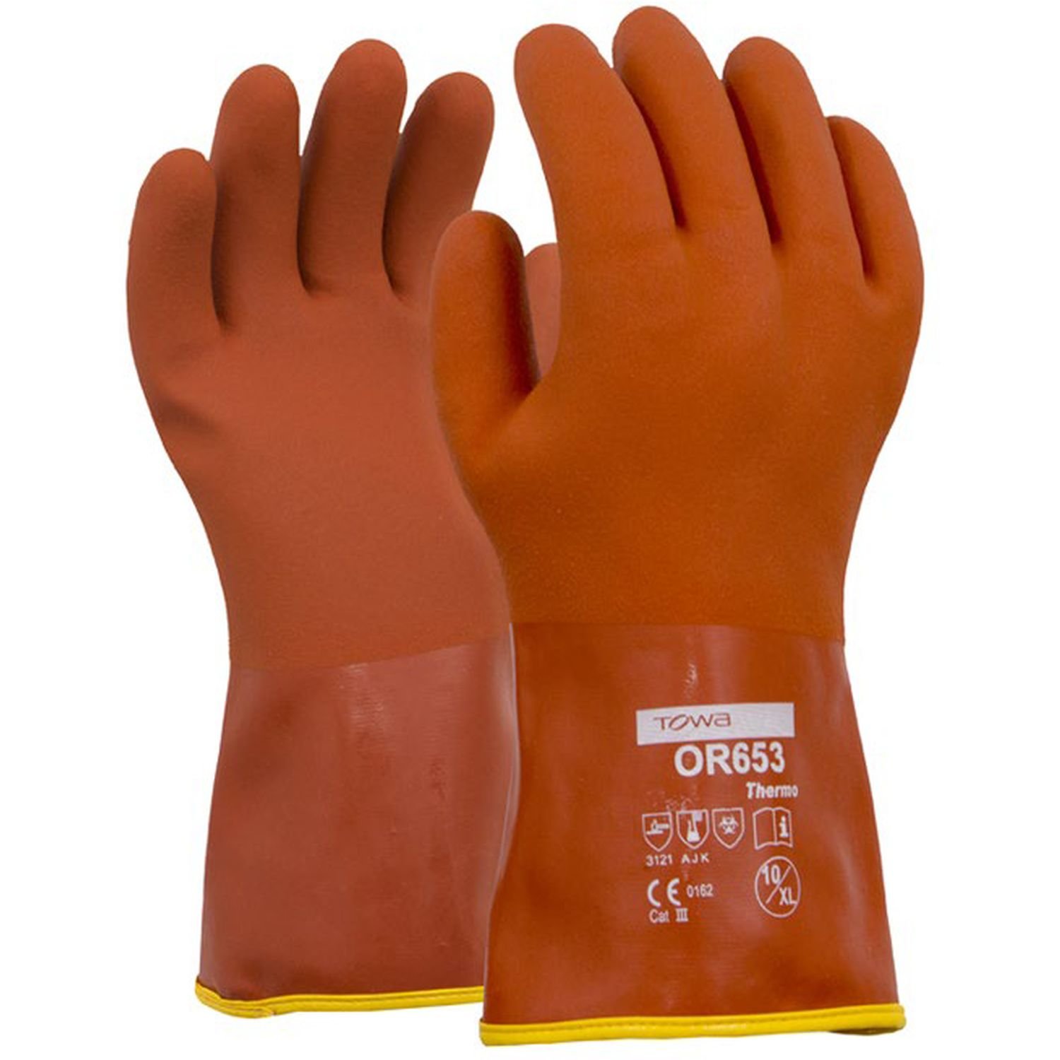 Towa Freezer Gloves Orange