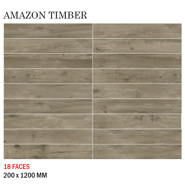 Amazon AMZ-SAND Bathroom Tiles 20x120 Matt