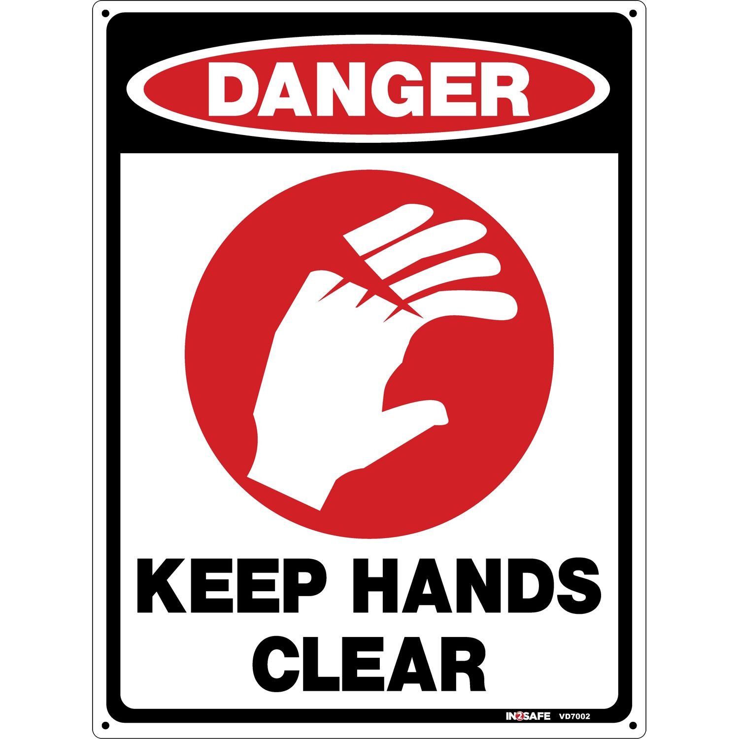 DANGER Keep Hands Clear