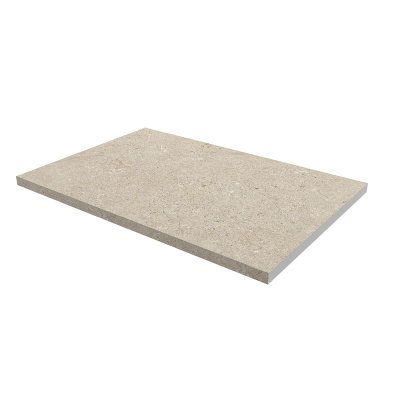Amalfi Crema  40X60 20mm Bullnose-Pencil Edge