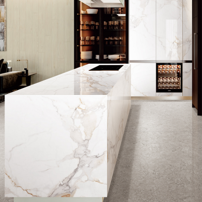 A marble tile, white in color to suit Bathroom, Living, Kitchen/Laundry, Splashbacks