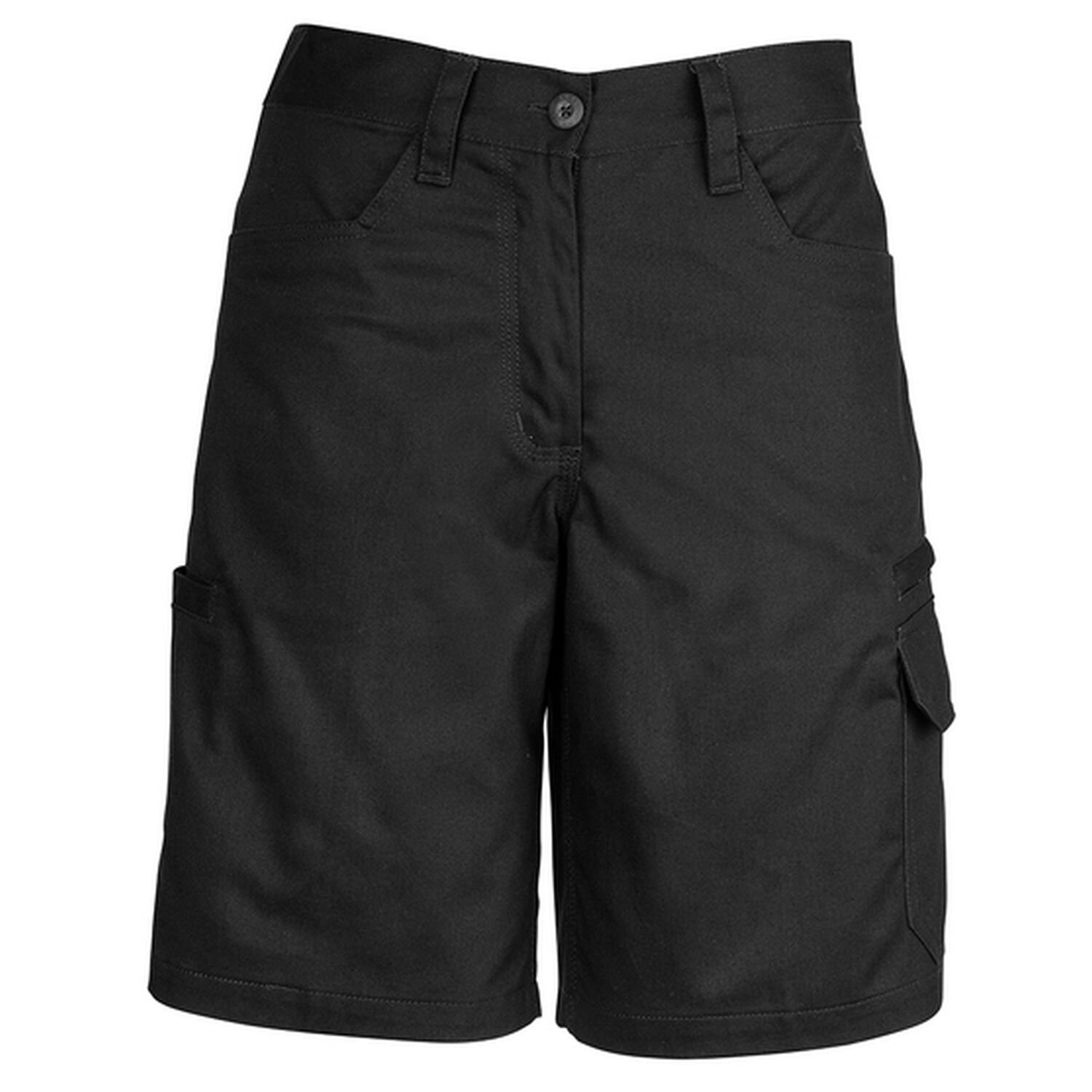 Syzmik Womans Cotton Plain Utility Short