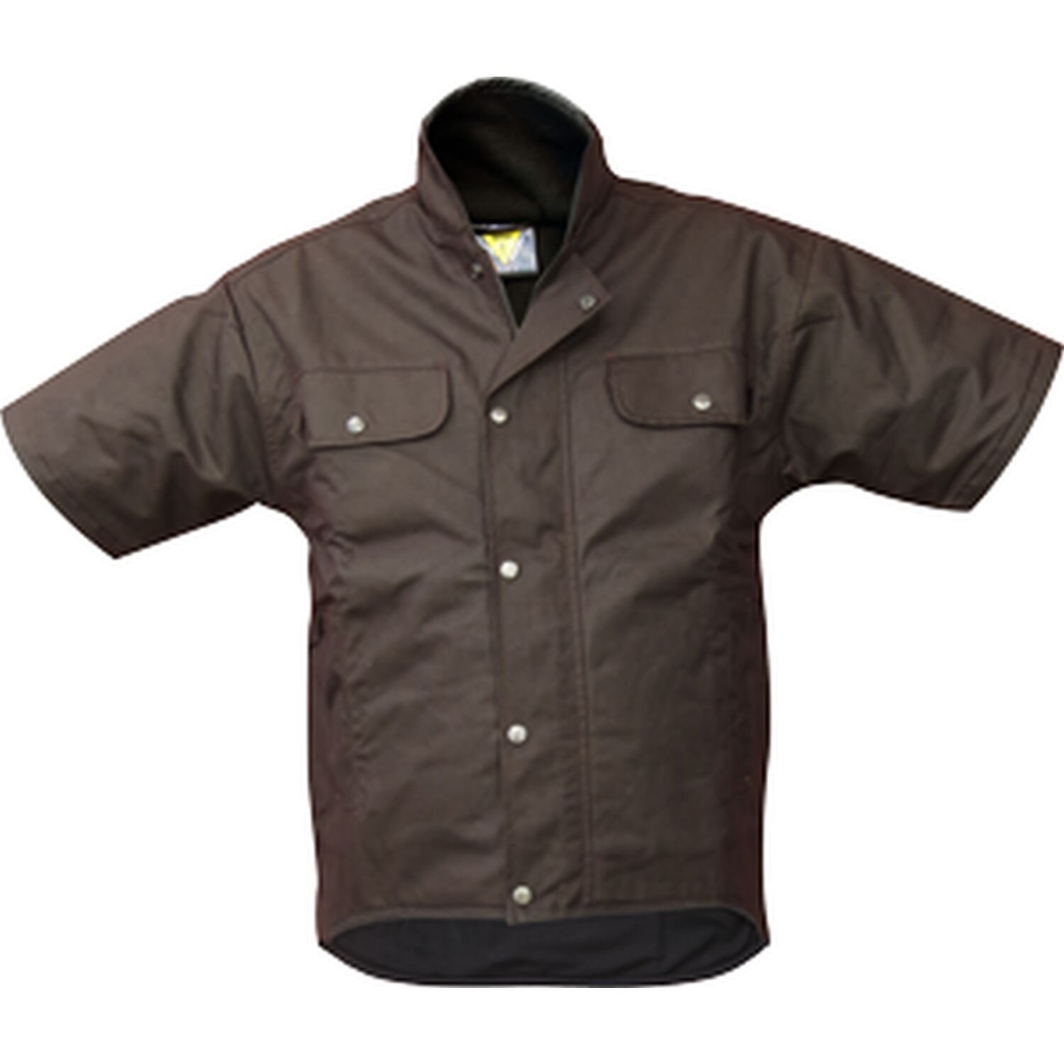 Oilskin Fleece Lined Short Sleeve Vest