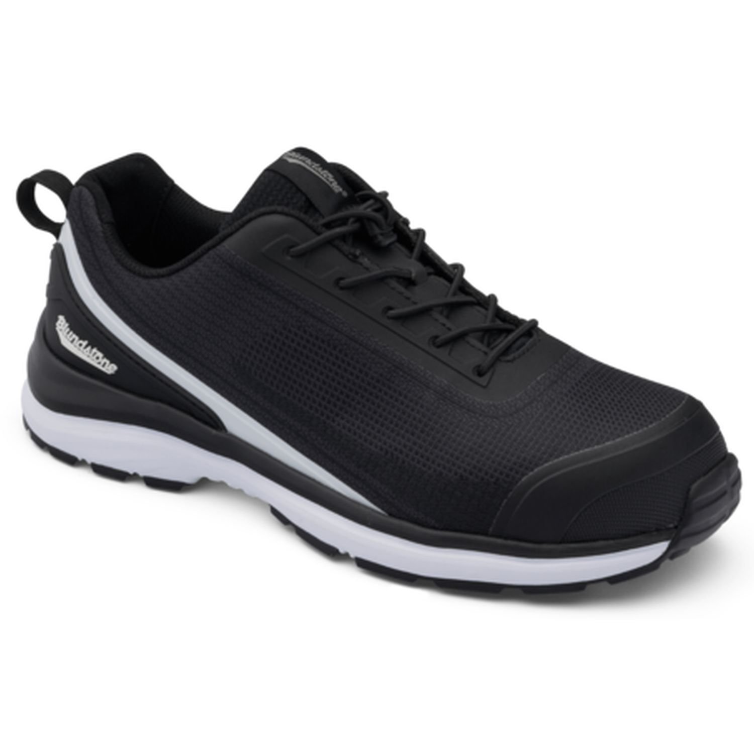 Blundstone 793 Jogger Safety Shoe With Scuff Protection Black/White