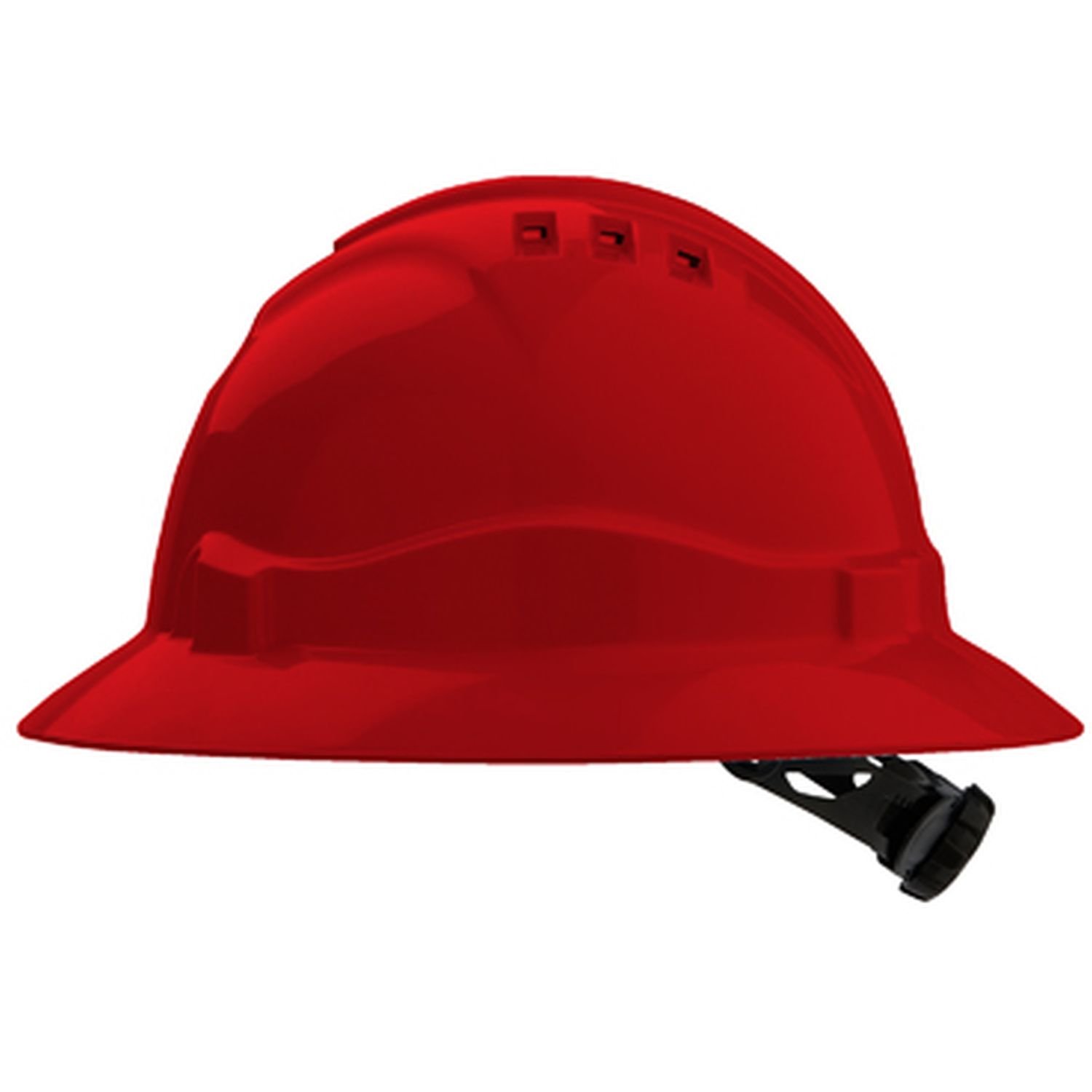 Pro Hard Hat Full Brim 6 Vents Ratchet Harness