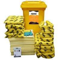 CT Chemical Spill Kit Wheelie Bin 240L
