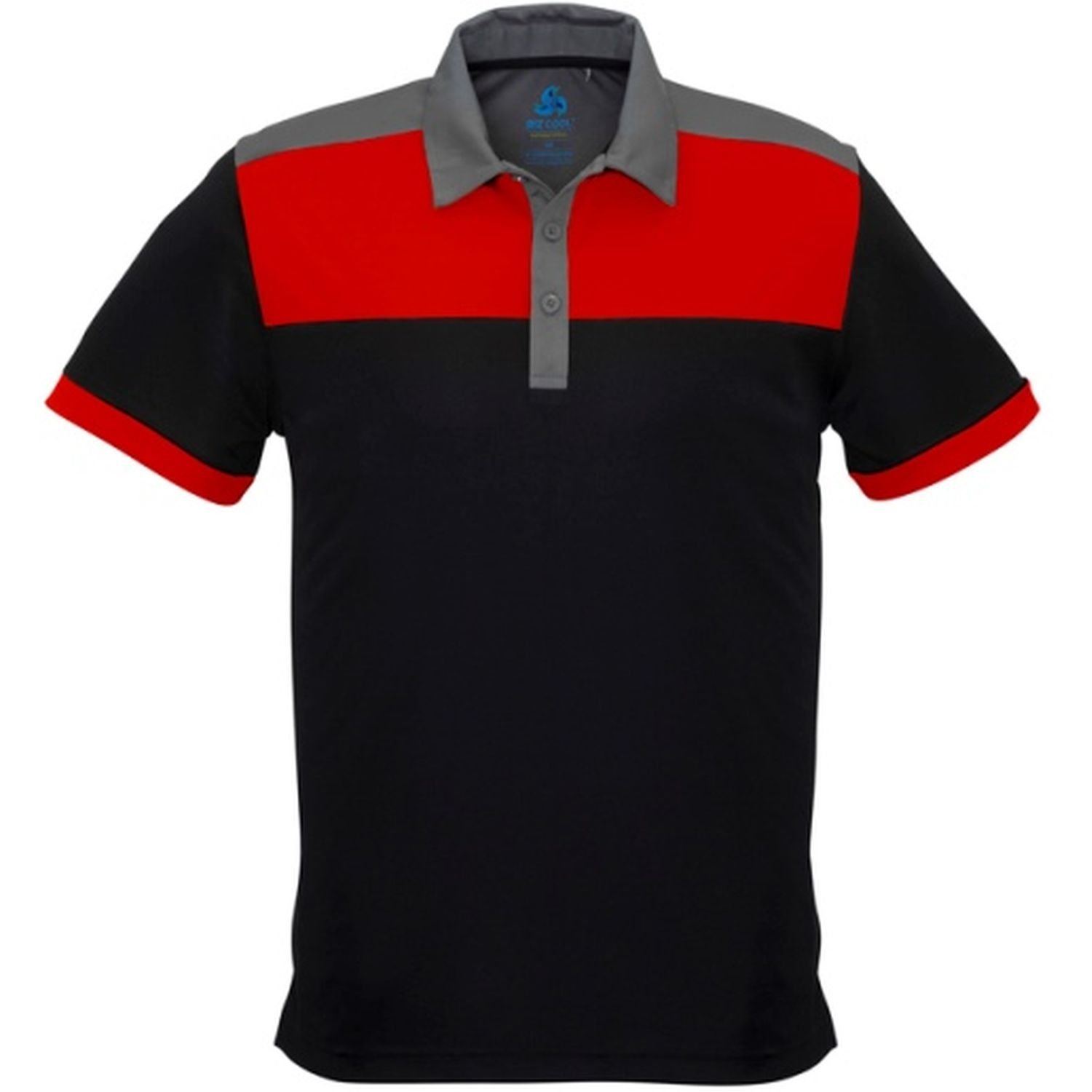 Mens Charger Biz Cool Antibac Polo Shirt