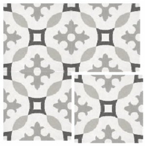 A tile, Mixed Colours in color to suit Bathroom, Kitchen/Laundry, Splashbacks