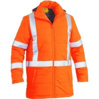 Bisley Hi Vis TTMC-W23 Puffer Jacket X-Back
