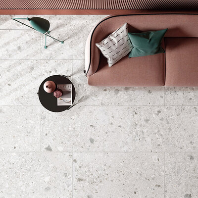 A stone tile, Light Grey in color to suit Bathroom, Living, Outdoor, Pool, Light Commercial