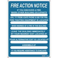 FIRE Action Sign