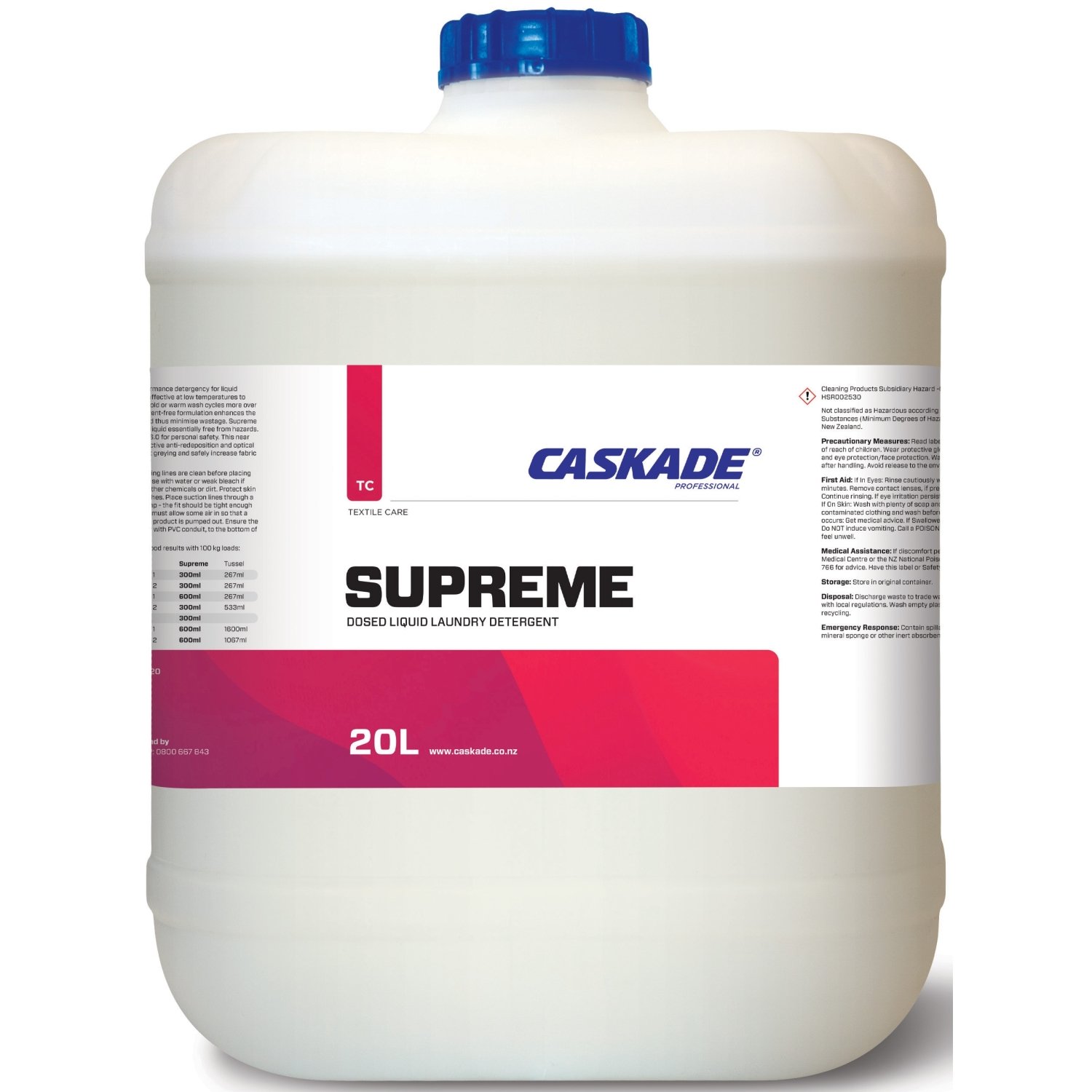 Supreme Laundry Detergent - 20L