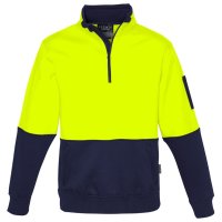 Syzmik Hi Vis Day Only 1/2 Zip 320gsm Fleecy Pullover