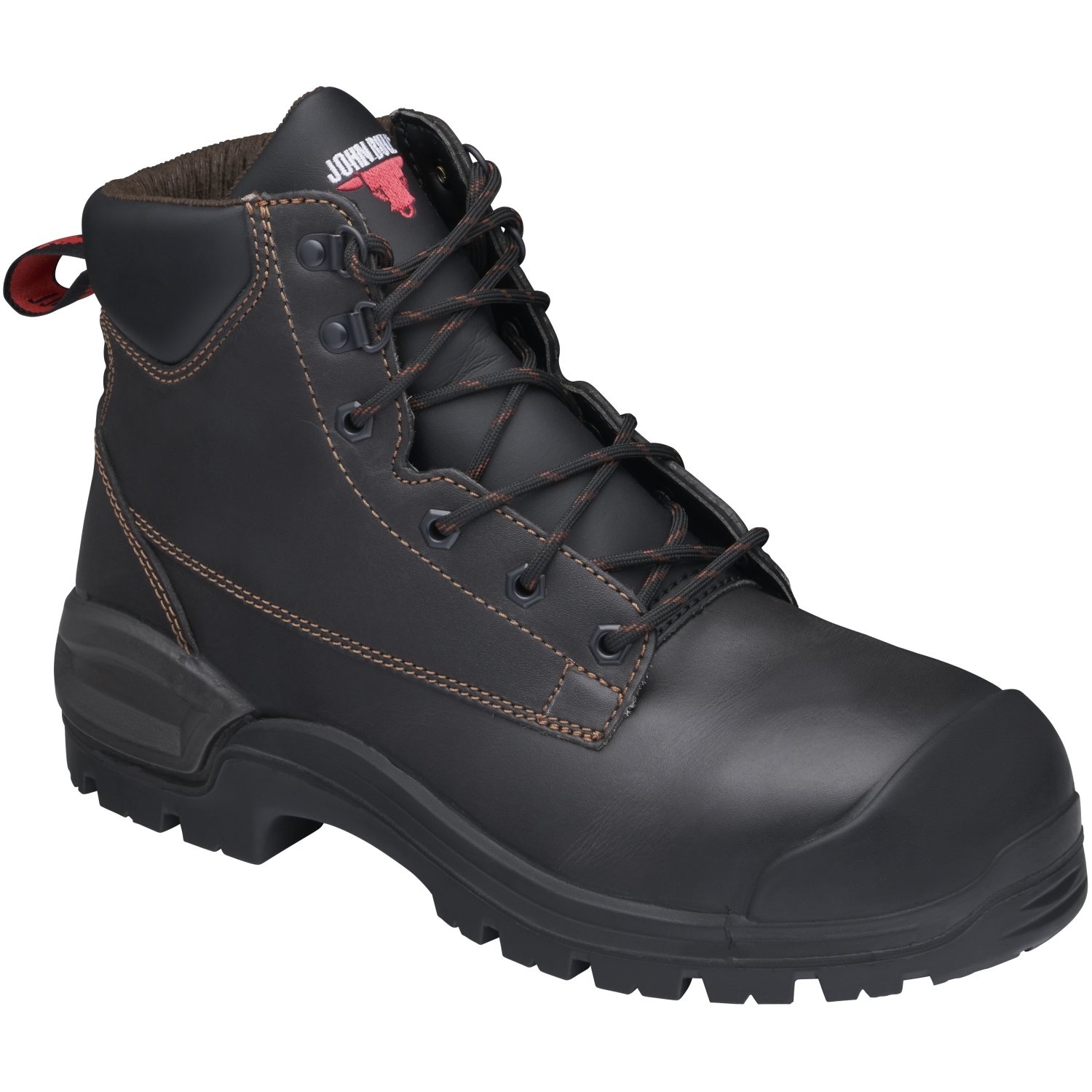 John Bull Himalaya 2.0 Lace Up Safety Boot With Scuff Cap Claret