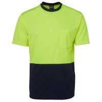 Hi Vis Day Only Short Sleeve Traditional Polyester T Shirt 160gsm