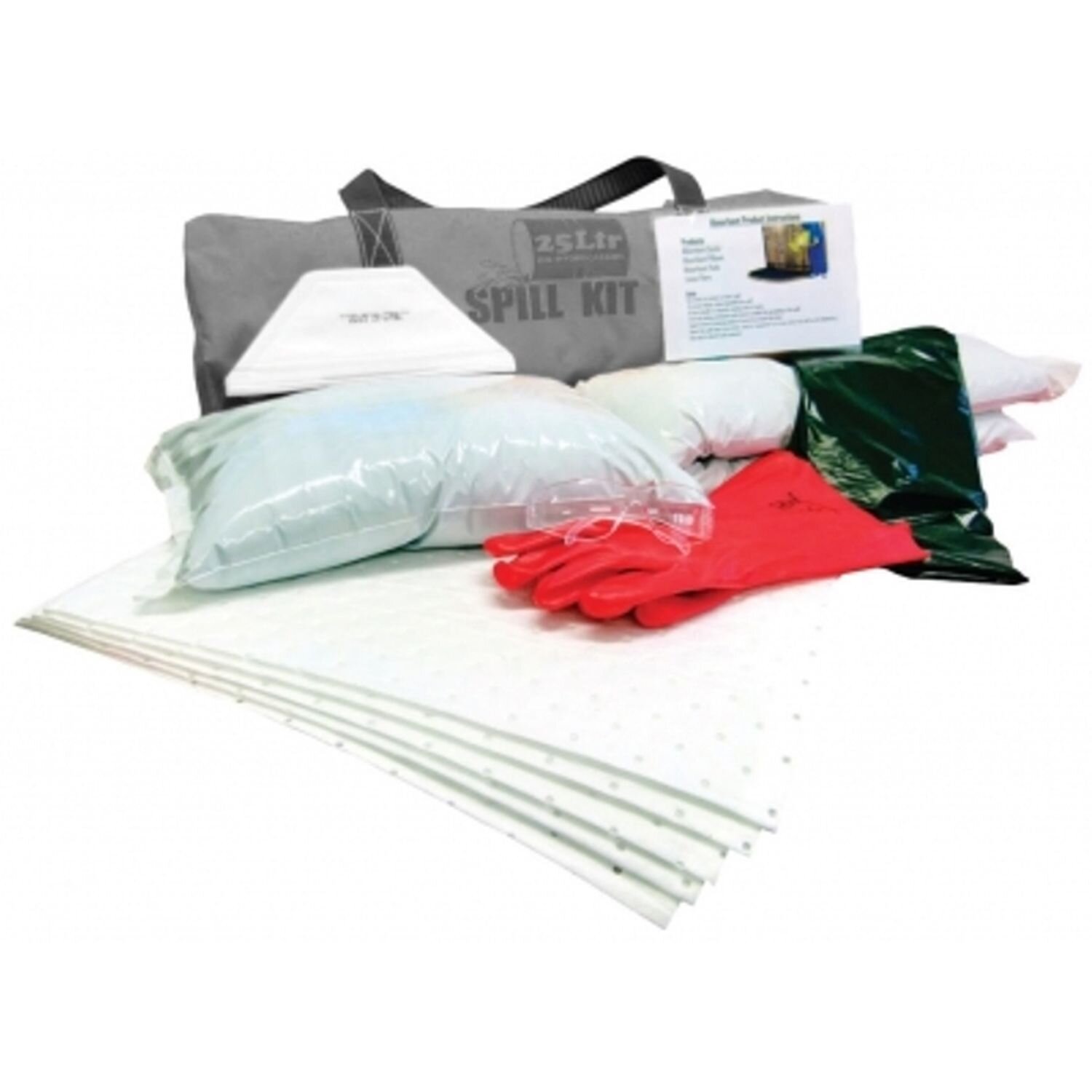 Oil Spill Kit (Bag) 25Ltr