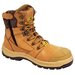 Mustang 7120Z Nitrile Sole 300°C Lace Up Zip Safety Boot with Scuff Cap