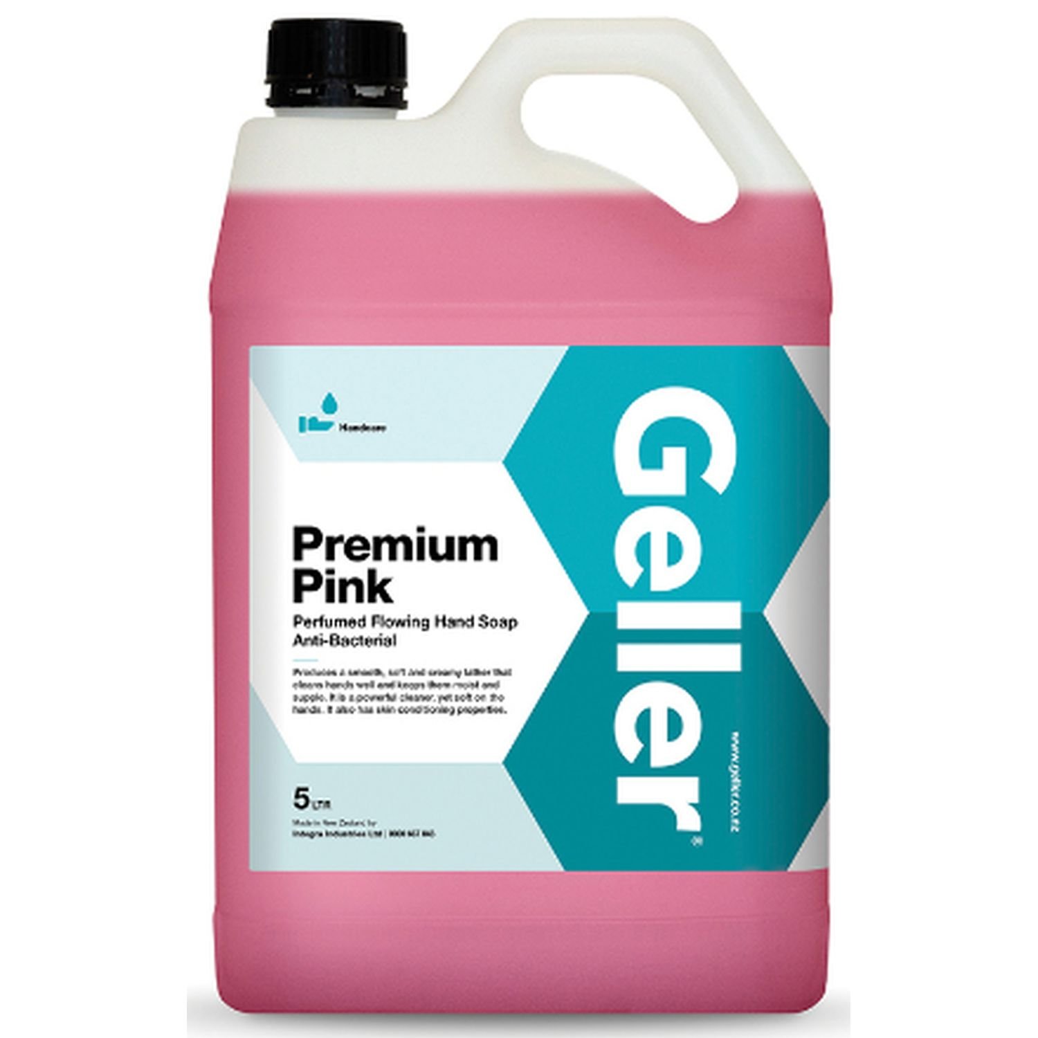 Geller Supreme Premium Pink Bathroom Soap 5L