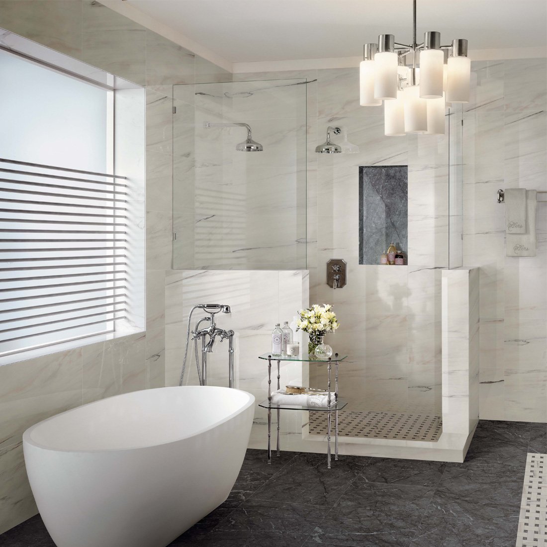 MarvelDream Bianco Fantastico Bathroom Tiles