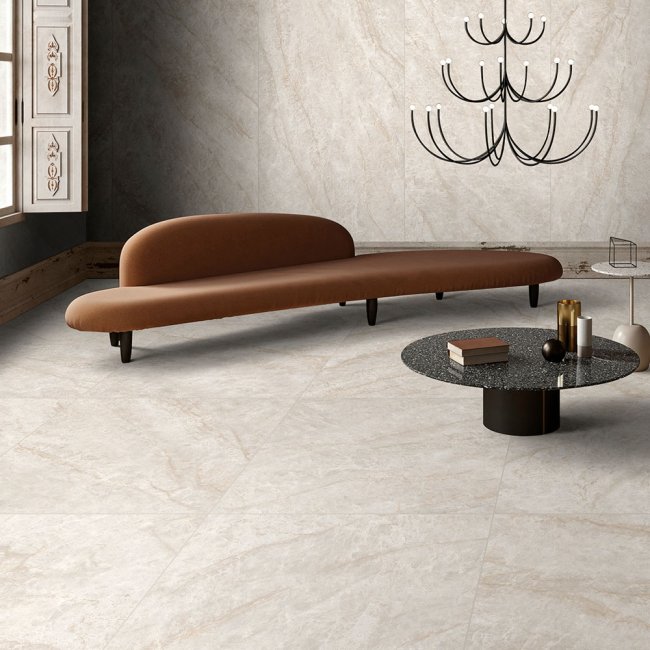 TAJ MAHAL Ivory SilkTec Tile - DWTiles
