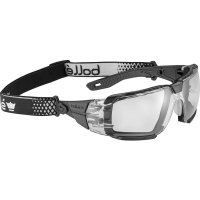Bolle Rush+ 2.0 XP Seal Platinum AS/AF c/w Gasket & Strap Clear Lens
