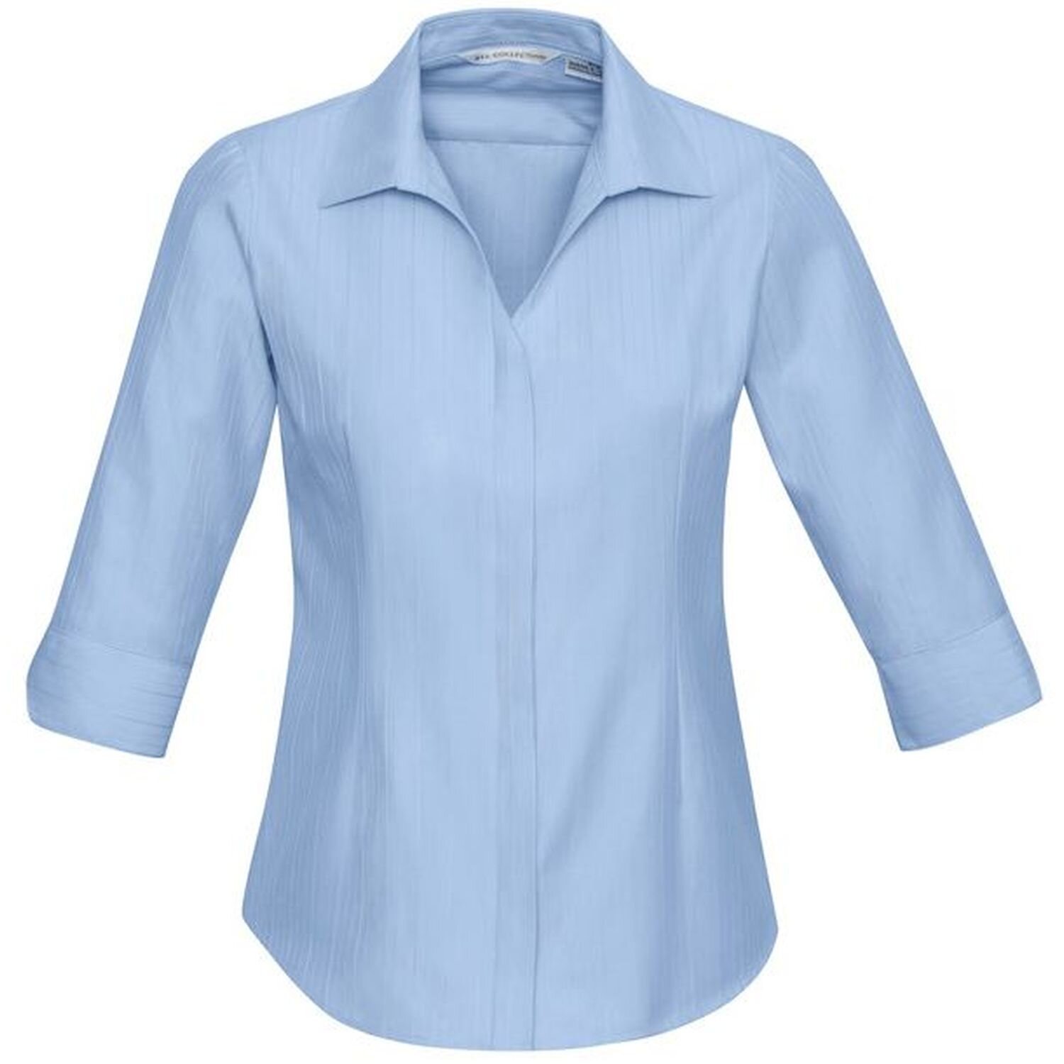 Ladies 3/4 Sleeve Preston Polycotton Shirt