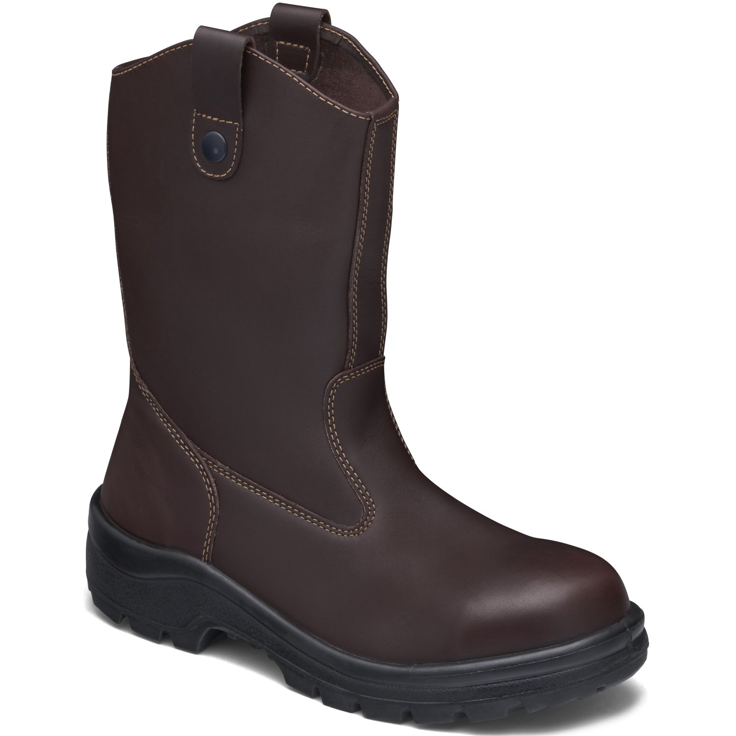 John Bull Explorer Slip On Hi Leg Safety Boot Oxblood