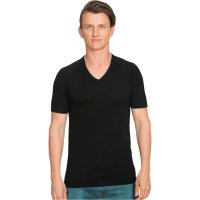 Merino Baselayer V Neck Short Sleeve Thermal Top