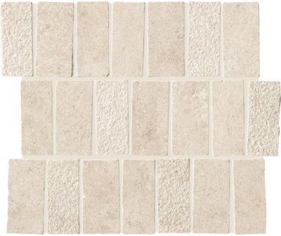 Lims Ivory Spritz Mosaic 29x32.3 Bathroom Tiles