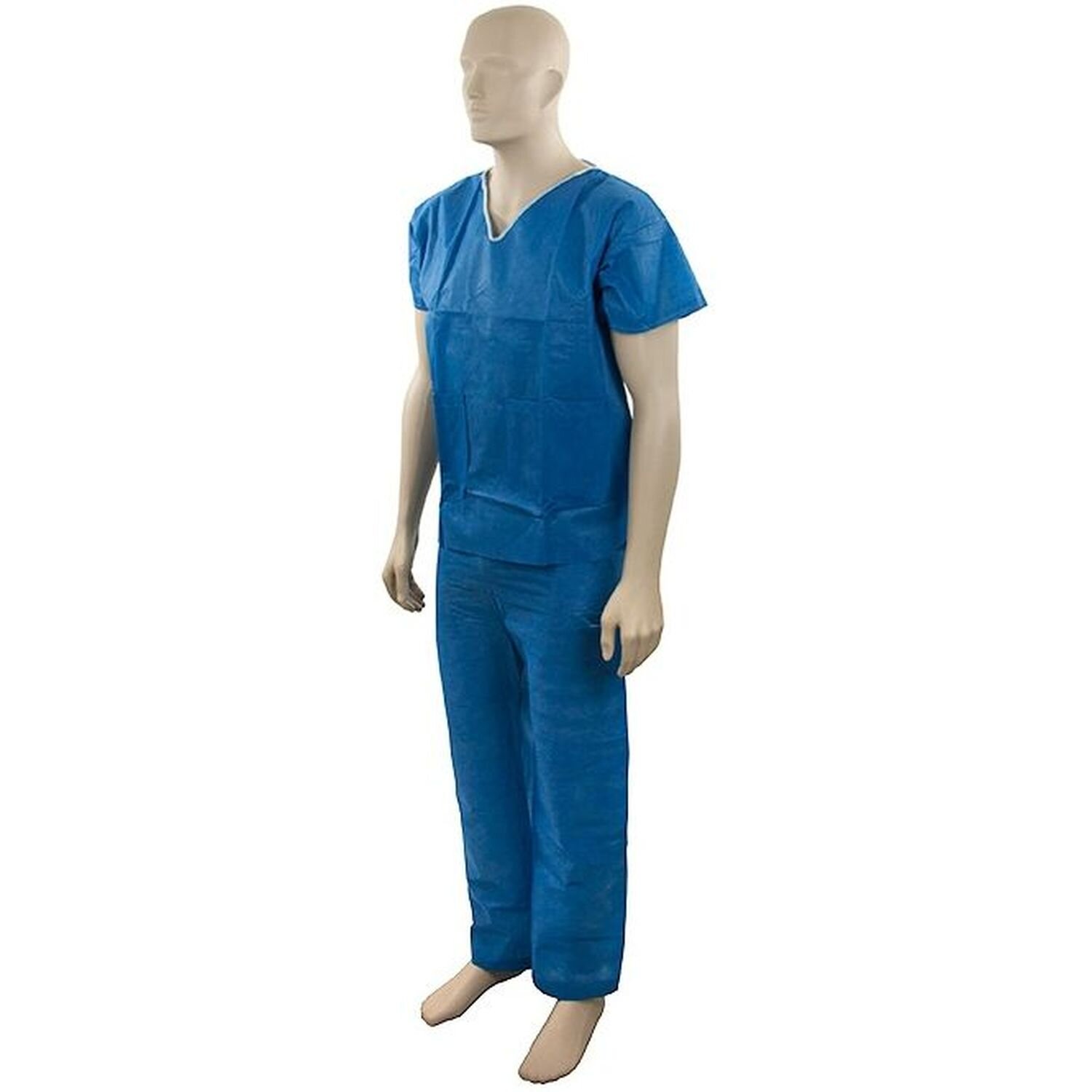 SMS Scrub Suits Blue Ctn 50