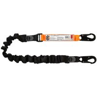 Elasticated Lanyard Single Leg, Snap Hooks