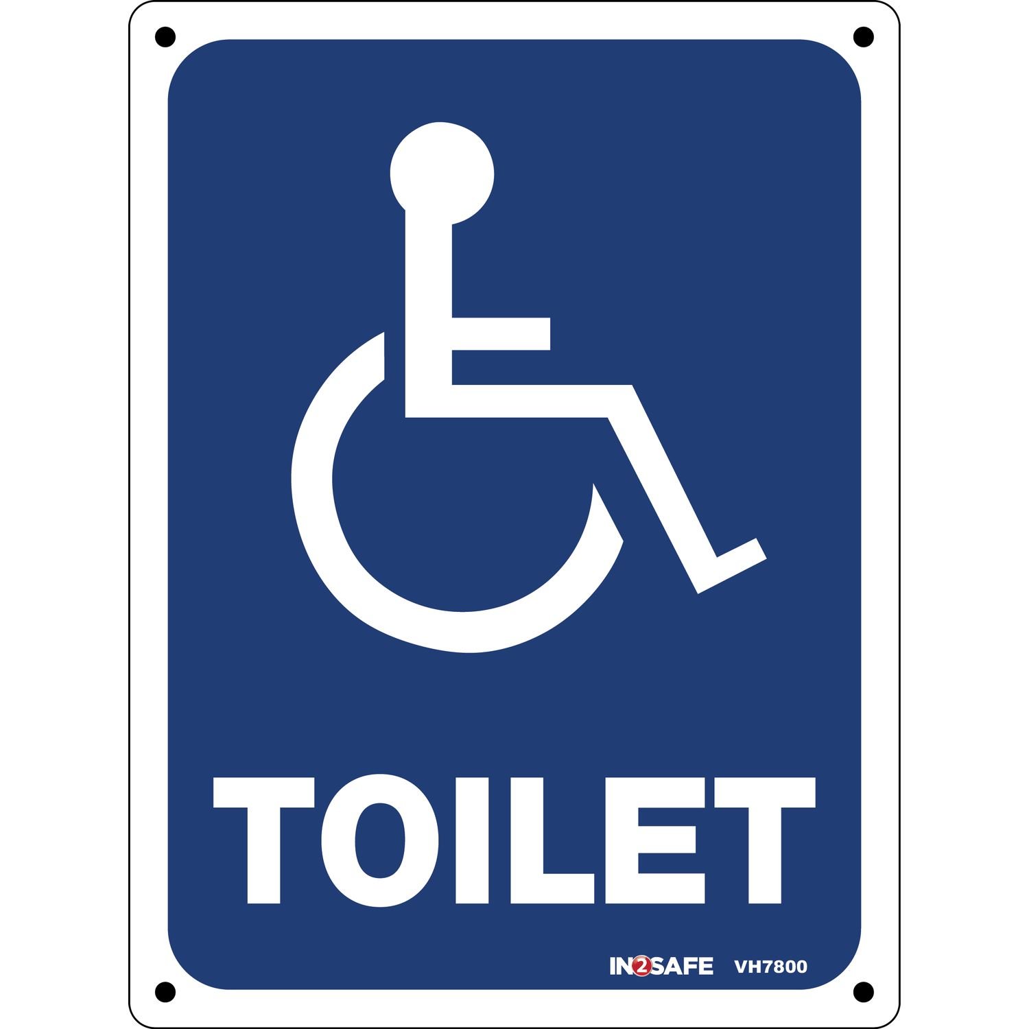 Disabled Toilet - Wheelchair Sign