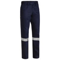 Bisley Hi Vis Taped Original Cotton Work Trouser 310gsm
