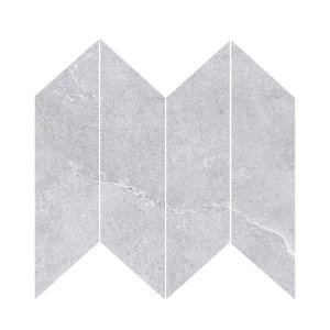 Enzo Cinder Chevron Outdoor Tiles