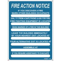 FIRE Action Sign