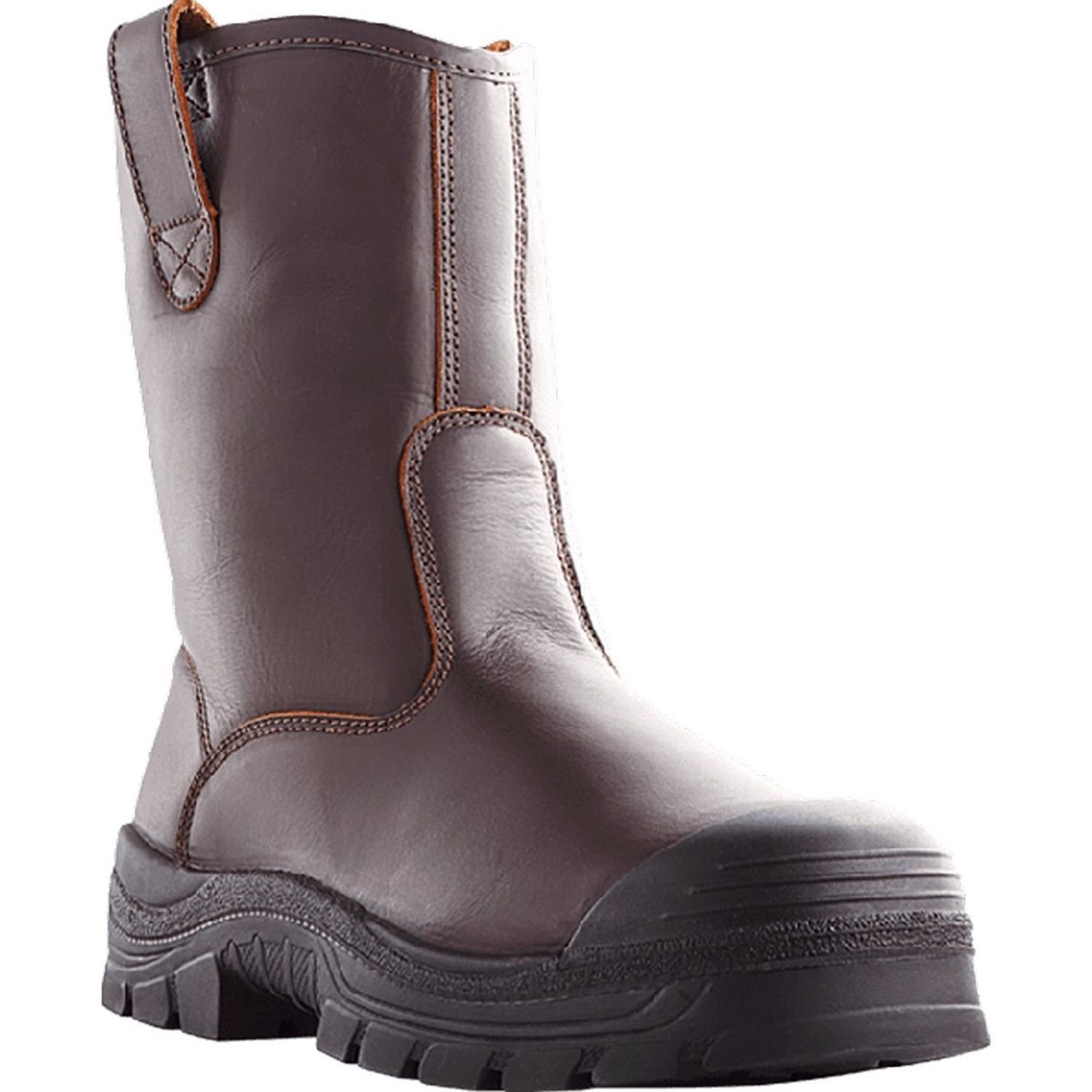 Howler Everest 230mm Rigger Safety Boot With Bump Cap Brown